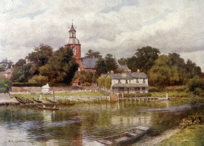 Sunbury Church by Alfred Robert Quinton